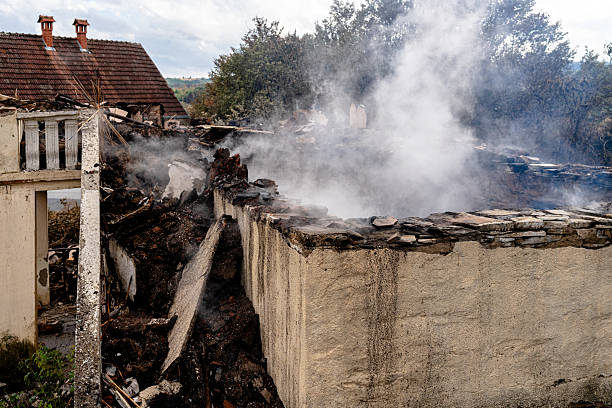 Professional Fire Damage Removal technician working in Windermere, FL
